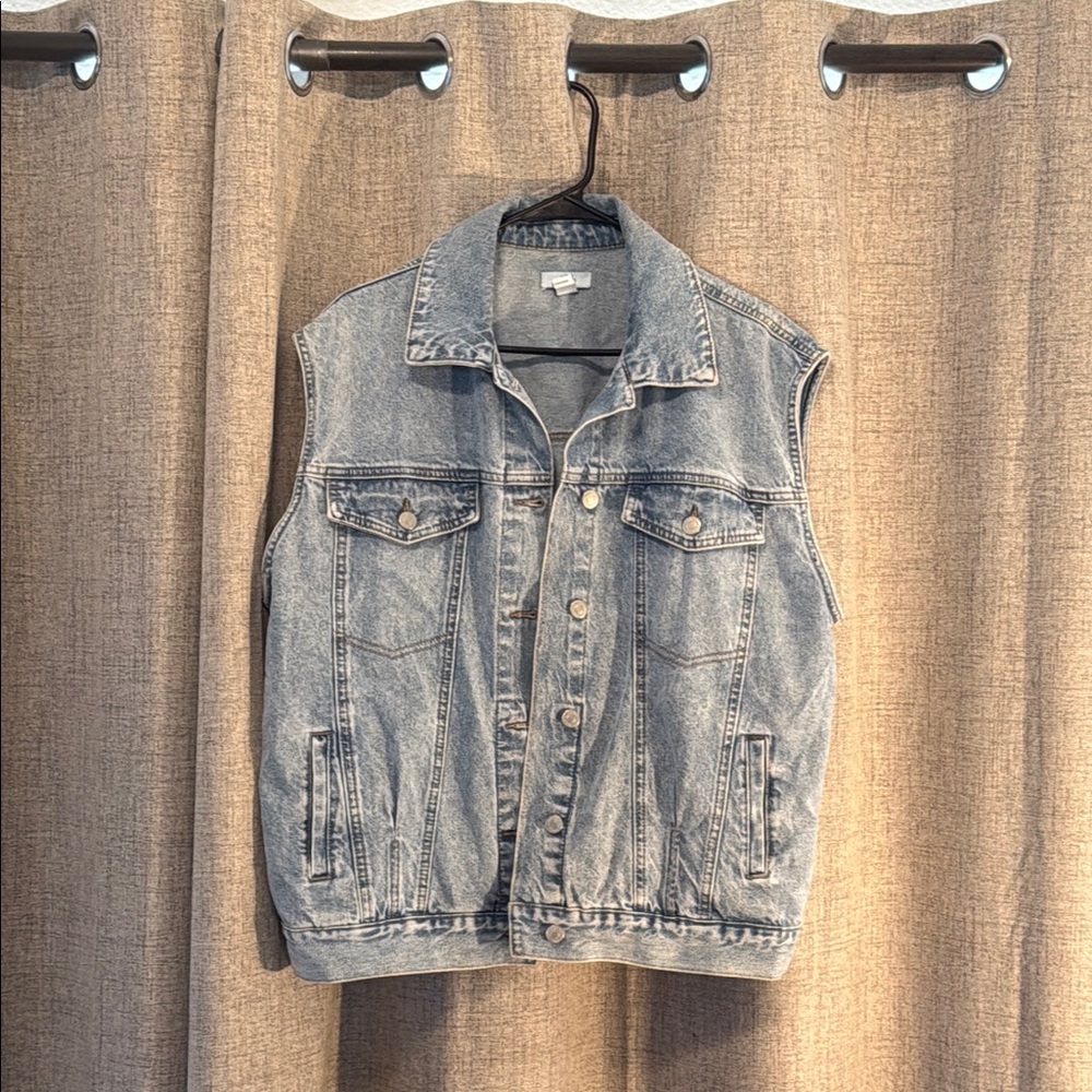 Morgan Wallen Oversized Denim Vest - Picture 2 of 2